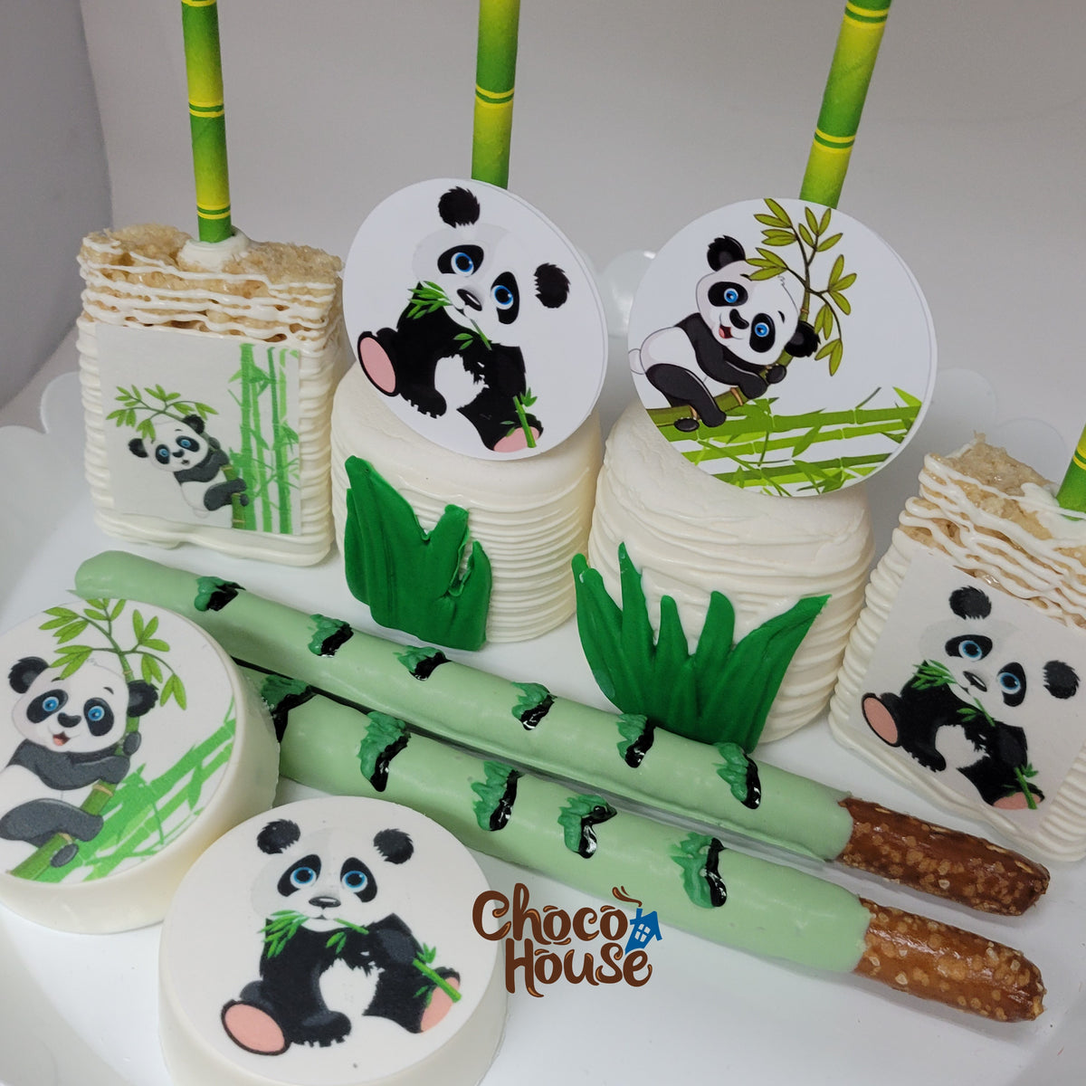  Party Like a Panda Bear - Baby Shower or Birthday Party Mini  Favor Boxes - Party Treat Candy Boxes - Set of 12 : Home & Kitchen