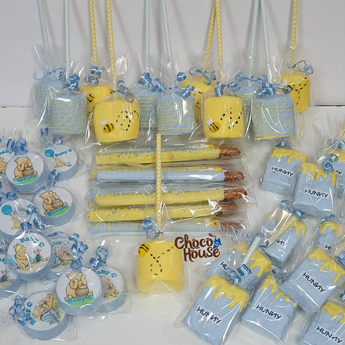 winnie the pooh baby shower favors