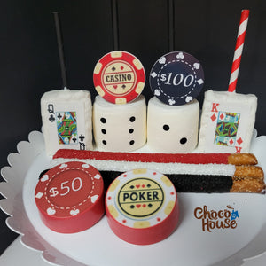 Casino / Poker / Cards / chocolate treats.  48 pc.