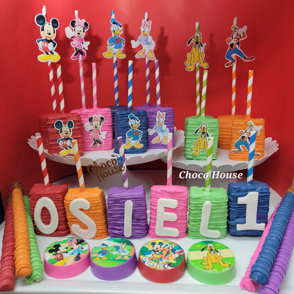 Mickey and friends inspired treats theme. 48p Bundle