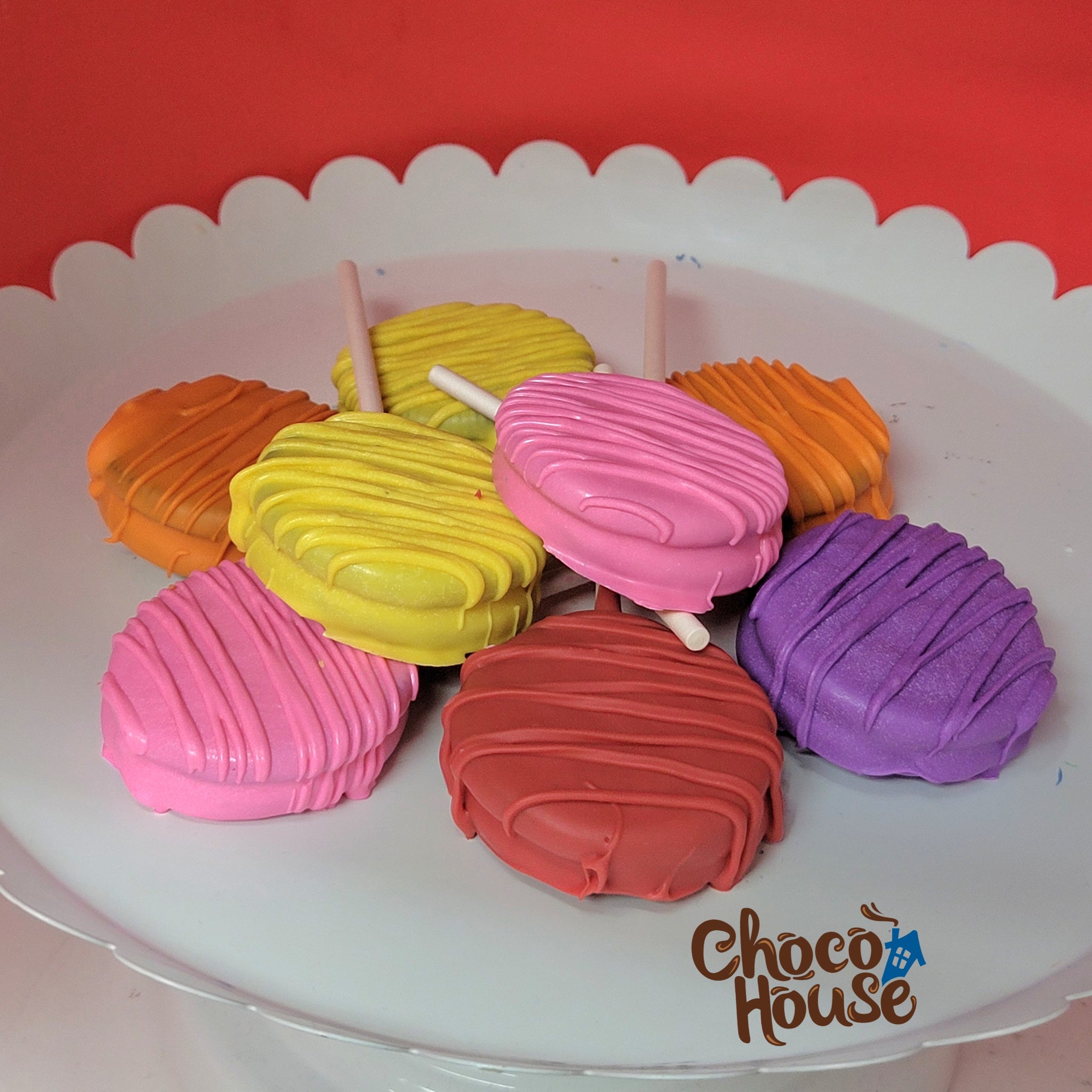 Art themed Birthday party Paint colors Party favors. Paint brush pretz –  Choco House By Laura