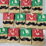 Mario Bros inspired themed treats bundle Mario Lugi . 36 pieces