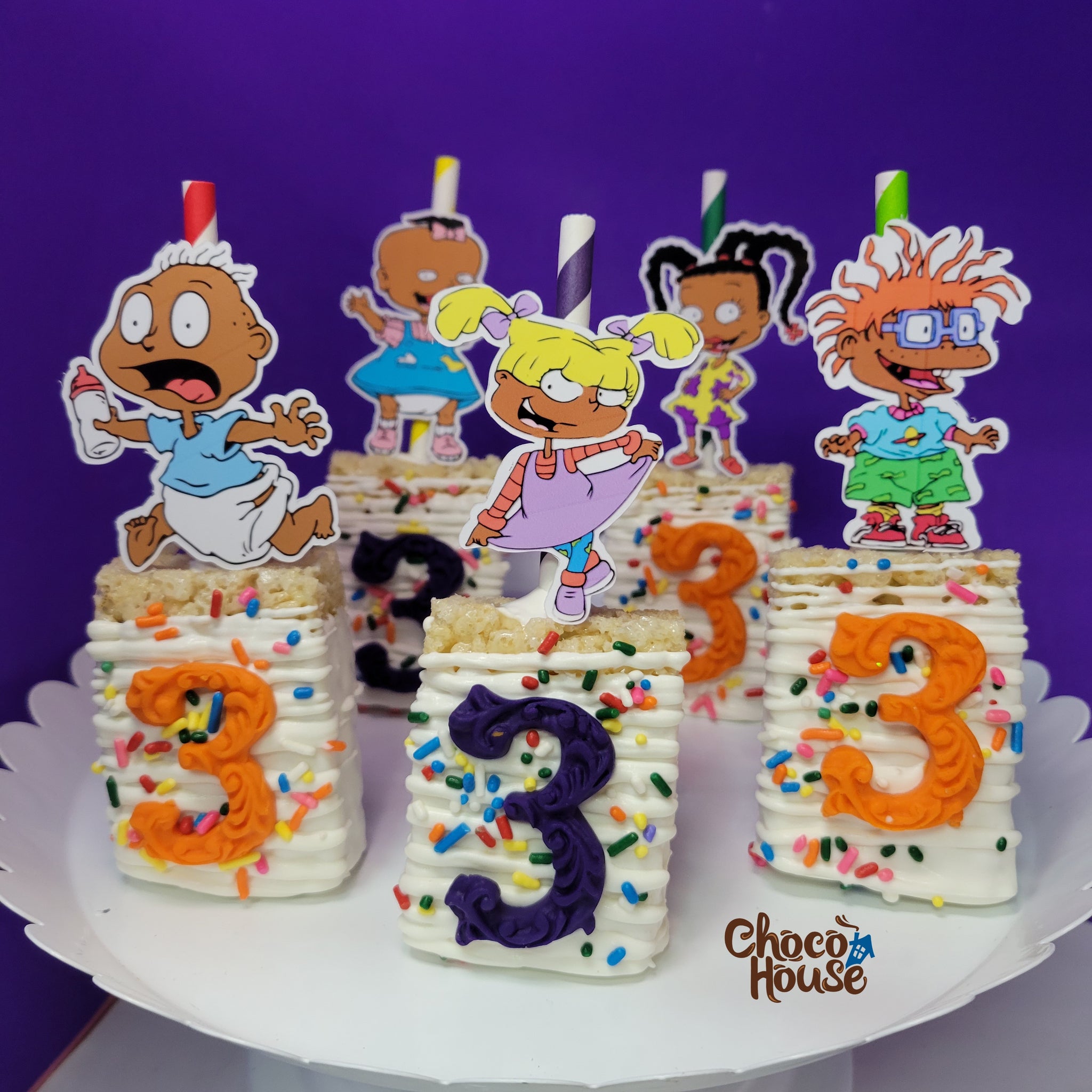 Cartoon Rugrats Baby Shower Theme Rugrats Backdrop, Rugrats Banner