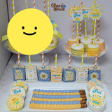 Baby Shower Here comes the Son. Party treats baby boy. 48 pieces