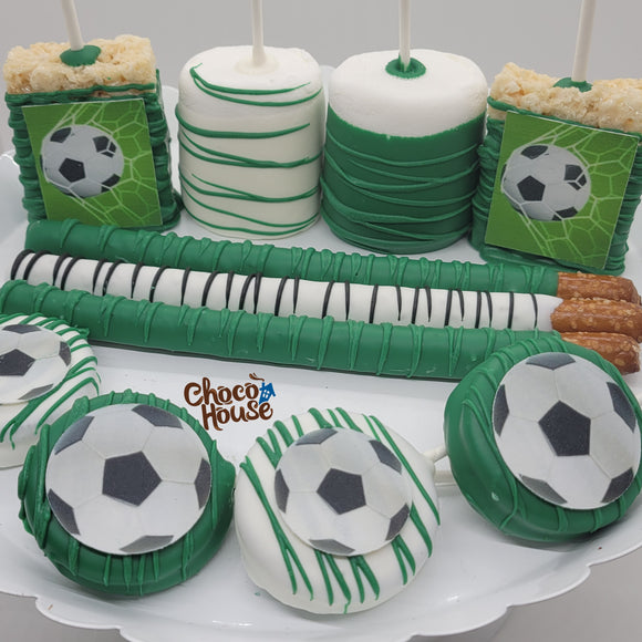 48 Soccer ball Party favors Sport ball Birthday party chocolate treats. 48 pieces