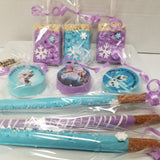 Frozen themed Snowflakes Winter treats. 48 pcs