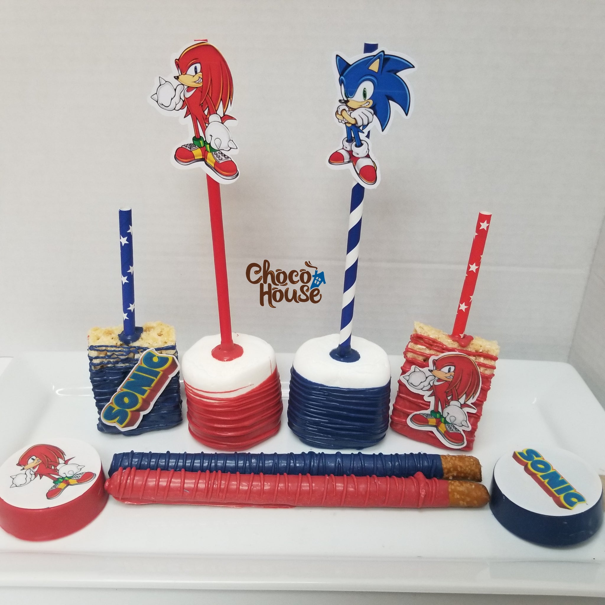 Sonic Edible Image Toppers — Choco House