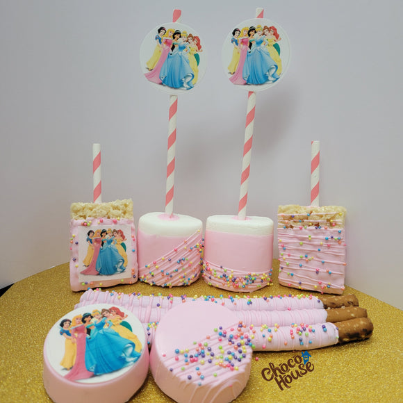 Princess themed treats bundle for candy table. 48 pc.