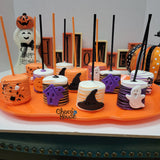 Halloween treats bundle. Little boo, Jack O Lanterns, Witch hat . 48 pieces