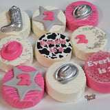 Cowgirl theme treats party favors. 48 pieces