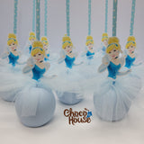 Cinderella candy apple Disney princess chocolate apple inspired themed. 10 pieces