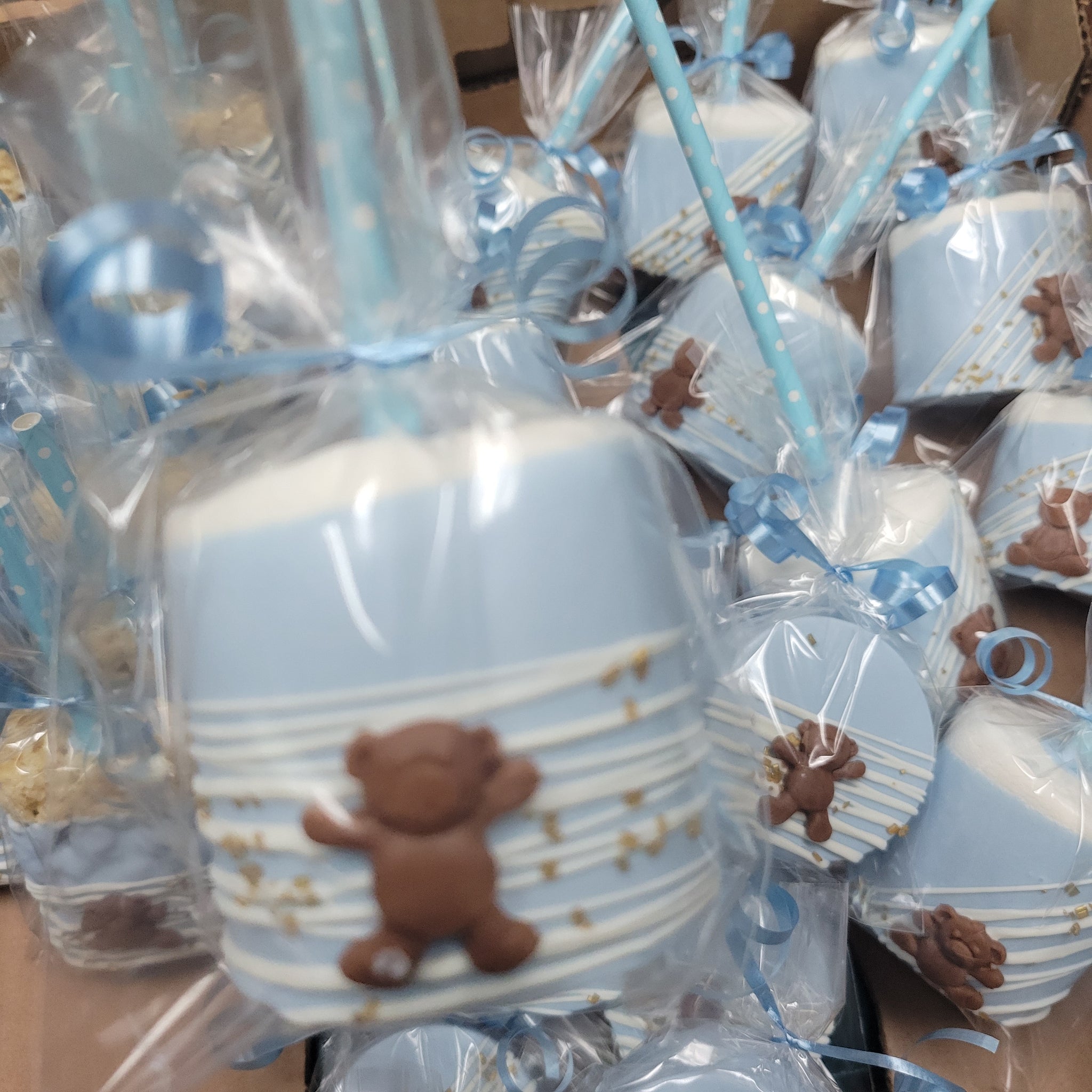 Beach Bear Villa, HHI: Candy Pacifier Baby Shower Favors