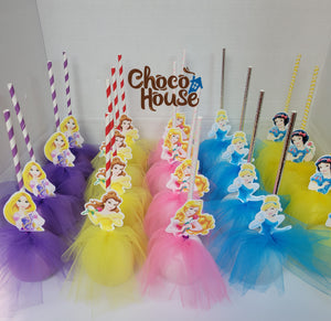 Disney Princess inspired chocolate candy apples. 20 pieces