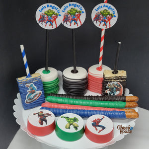 Avengers inspired theme. Birthday boy treats. 48p Bundle