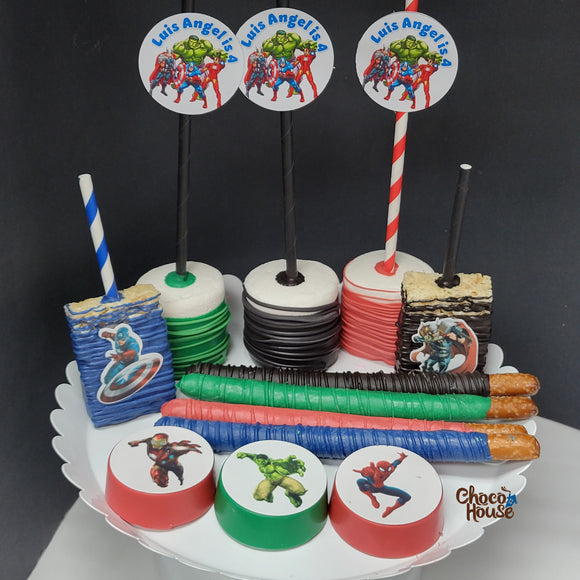 Avengers inspired theme. Birthday boy treats. 48p Bundle