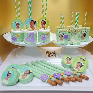 The Princess and the Frog themed treats bundle for candy table. 48 pieces
