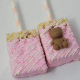 Teddy bear Baby Shower themed treats bundle. Baby girl. 48 pieces