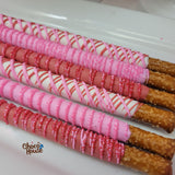 Strawberry Shortcake inspired themed treats bundle chocolate candy. Strawberry themed 48 ct.