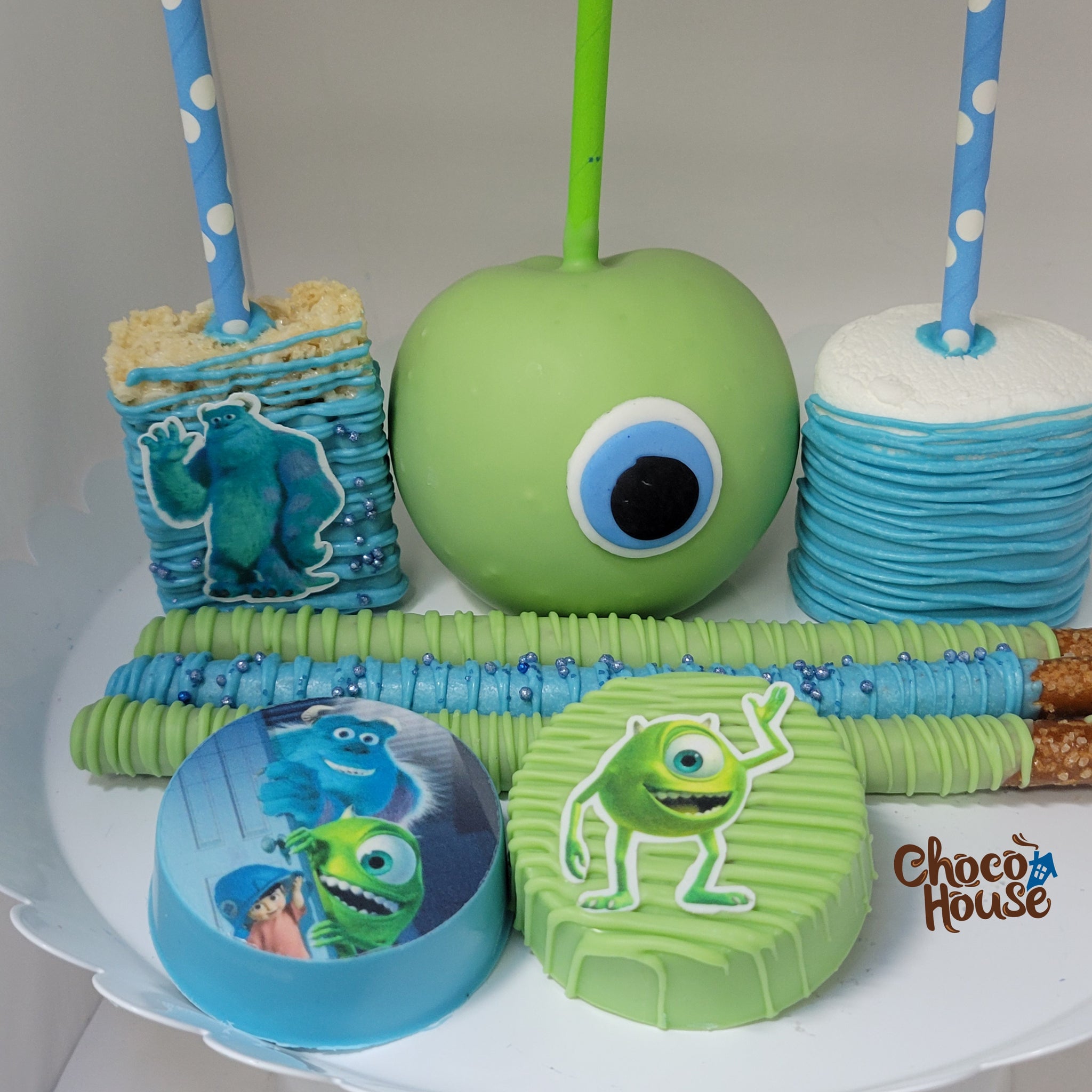 monsters inc treats Monster inc themed inspired treats bundle . 30 pieces – Choco House By Laura