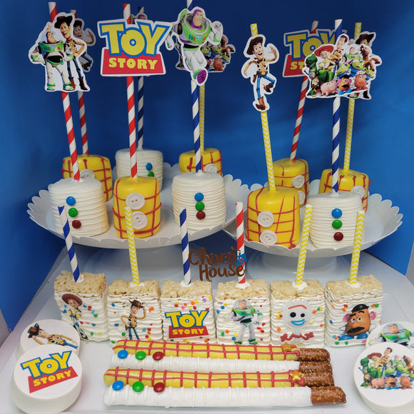 Toy story inspired treats theme. Birthday boy treats. 48p Bundle