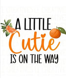 Little Cutie its on the way themed treats bundle. Baby Shower / candy table 48 pieces