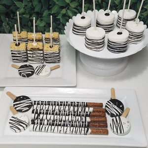 48p Black & White treats bundle candy table. Wedding,  Aniversary,  Birthday
