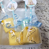 Winnie the pooh and bubnle bee baby shower marshmallow. 12 pieces.