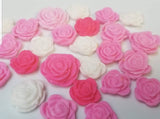 Fondant Flowers  for cupcake or treats toppers