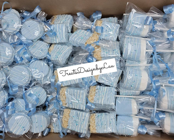 Baby Shower Treats for Boys. 100 pieces