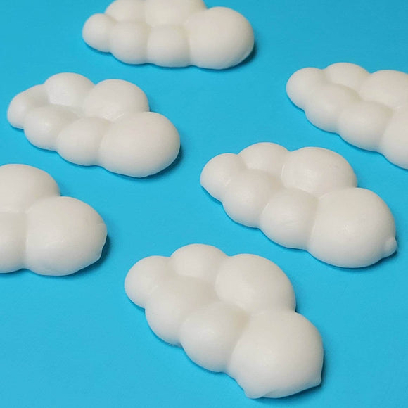 Clouds for Twinkle little star themed.  Edible Fondand toppers / Cupcake / treats/ party favors